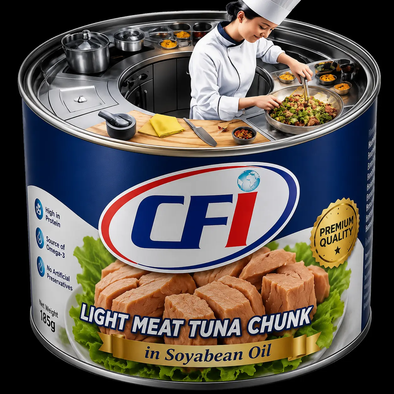 Seafood processing facility